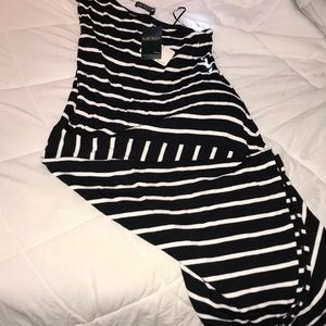 One shoulder strap dress